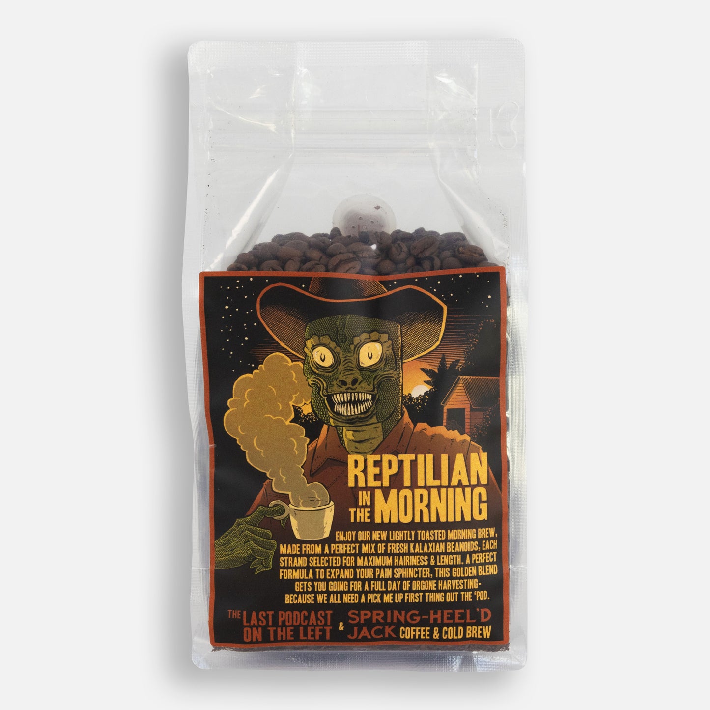 REPTILIAN IN THE MORNING